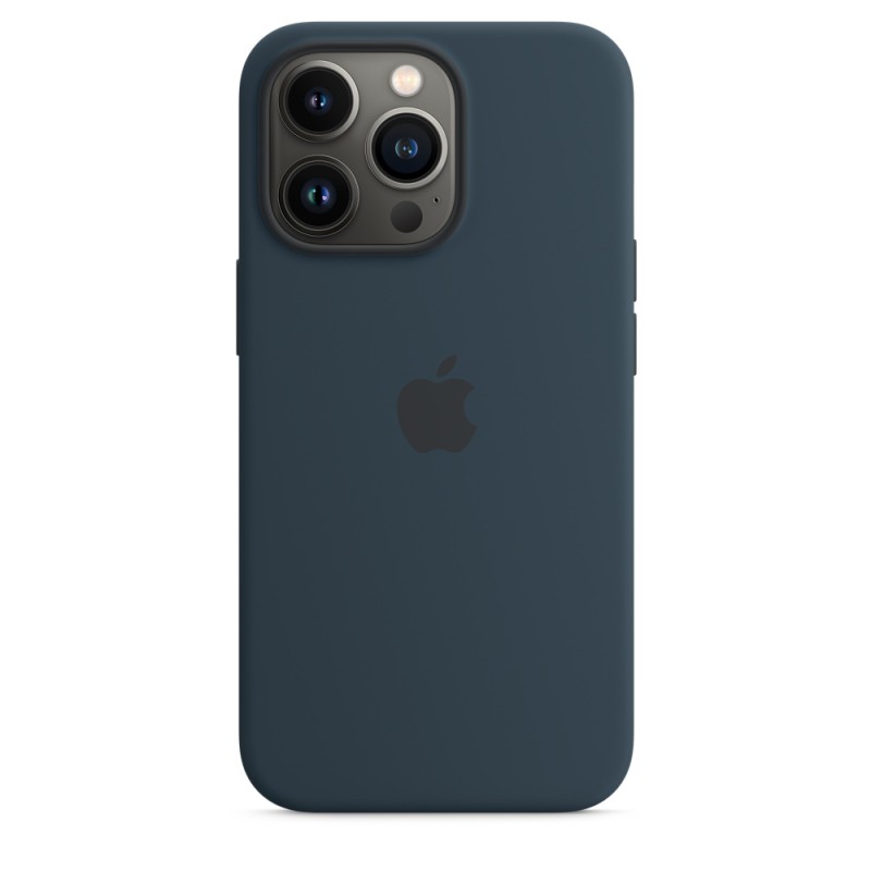 HUSA Smartphone Apple, pt iPhone 13 Pro, tip back cover (protectie spate) cu MagSafe, silicon, MagSafe, albastru, "mm2j3zm/a"