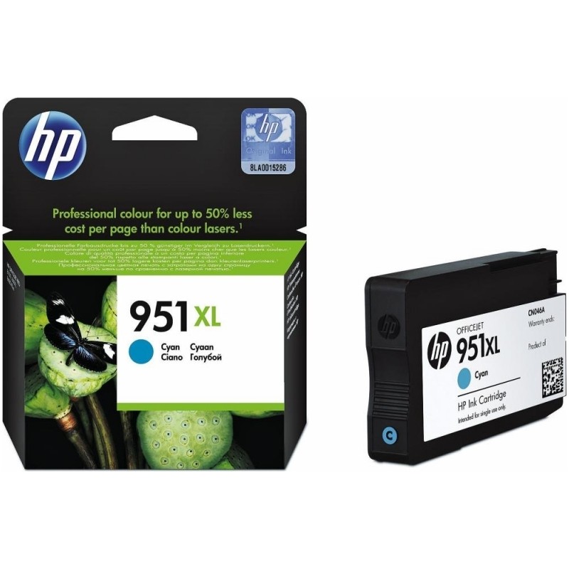 Cartus Cerneala Original HP Cyan, nr.951XL, pentru OfficeJet Pro 251|276|8100|8600, , (timbru verde 0.15 lei), "CN046AE"