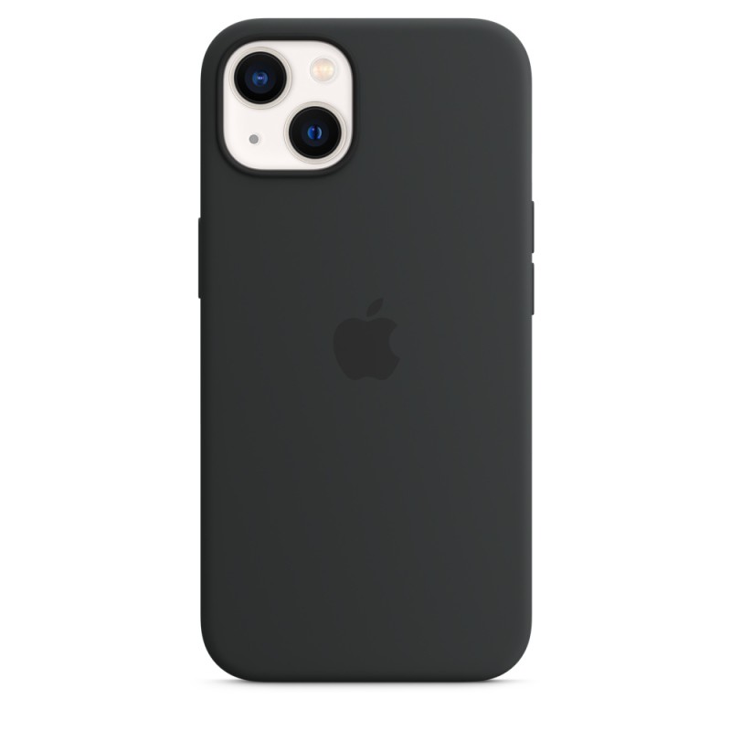 HUSA Smartphone Apple, pt iPhone 13, tip back cover (protectie spate) cu MagSafe, silicon, MagSafe, negru, "mm2a3zm/a"