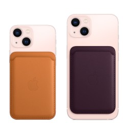 HUSA Smartphone Apple, pt iPhone, tip portofel, piele, MagSafe, maro, "mm0q3zm/a"