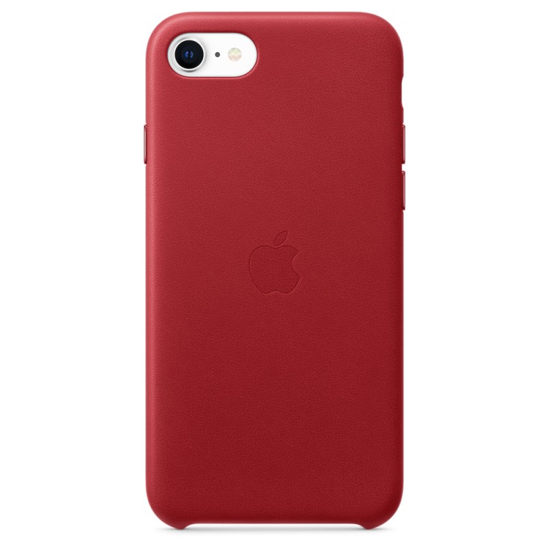 HUSA Smartphone Apple, pt iPhone SE2, tip back cover (protectie spate), piele, ultrasubtire, rosu, "mxyl2zm/a"