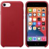 HUSA Smartphone Apple, pt iPhone SE2, tip back cover (protectie spate), piele, ultrasubtire, rosu, "mxyl2zm/a"