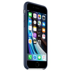 HUSA Smartphone Apple, pt iPhone SE2, tip back cover (protectie spate), piele, ultrasubtire, albastru, "mxyn2zm/a"
