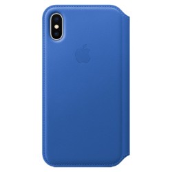 HUSA Smartphone Apple, pt iPhone X, tip back cover (protectie spate), piele, ultrasubtire, albastru, "mrge2zm/a"