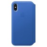 HUSA Smartphone Apple, pt iPhone X, tip back cover (protectie spate), piele, ultrasubtire, albastru, "mrge2zm/a"