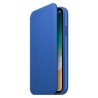 HUSA Smartphone Apple, pt iPhone X, tip back cover (protectie spate), piele, ultrasubtire, albastru, "mrge2zm/a"