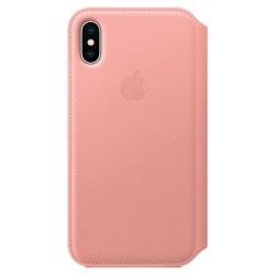 HUSA Smartphone Apple, pt iPhone X, tip back cover (protectie spate), piele, ultrasubtire, roz, "mrgf2zm/a"