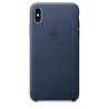 HUSA Smartphone Apple, pt iPhone XS Max, tip back cover (protectie spate), piele, ultrasubtire, albastru, "mrwu2zm/a"