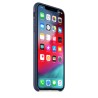 HUSA Smartphone Apple, pt iPhone XS Max, tip back cover (protectie spate), piele, ultrasubtire, albastru, "mrwu2zm/a"
