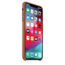 HUSA Smartphone Apple, pt iPhone XS Max, tip back cover (protectie spate), piele, ultrasubtire, maro, "mrwv2zm/a"