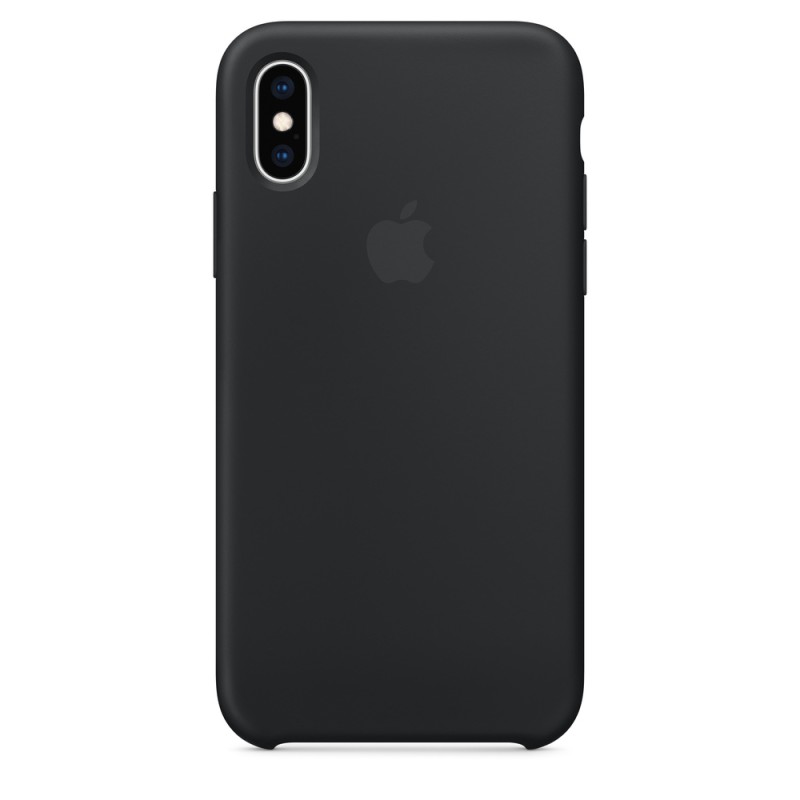 HUSA Smartphone Apple, pt iPhone XS, tip back cover (protectie spate), silicon, ultrasubtire, negru, "mrw72zm/a"
