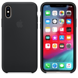 HUSA Smartphone Apple, pt iPhone XS, tip back cover (protectie spate), silicon, ultrasubtire, negru, "mrw72zm/a"
