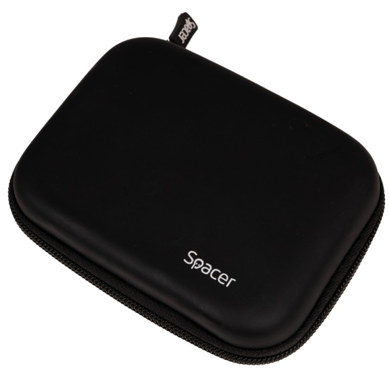 HUSA SPACER, pt HDD/SSD 2.5", buzunar intern plasa, negru, "SPHD-001"