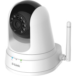 CAMERA IP D-Link, cube, pt. interior, dist. IR 8 m, tip lentila fixa 2.3 mm, 0.3 Mpx, cu fir | wi-fi, microfon da, PoE nu, carca