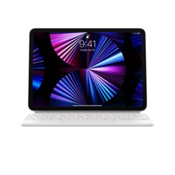 Apple Magic Keyboard for iPad Pro 11-inch (3rd) and iPad Air (4th) - International English - White, "mjqj3z/a" (timbru verde 0.8