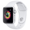Apple Watch Series 3 GPS, 38mm Silver Aluminium Case with White Sport Band, "mtey2mp/a" (timbru verde 0.18 lei)