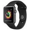 Apple Watch Series 3 GPS, 42mm Space Grey Aluminium Case with Black Sport Band, "mtf32mp/a" (timbru verde 0.18 lei)