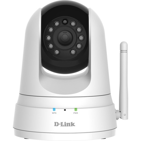 CAMERA IP D-Link, cube, pt. interior, dist. IR 8 m, tip lentila fixa 2.3 mm, 0.3 Mpx, cu fir | wi-fi, microfon da, PoE nu, carca