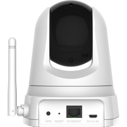 CAMERA IP D-Link, cube, pt. interior, dist. IR 8 m, tip lentila fixa 2.3 mm, 0.3 Mpx, cu fir | wi-fi, microfon da, PoE nu, carca