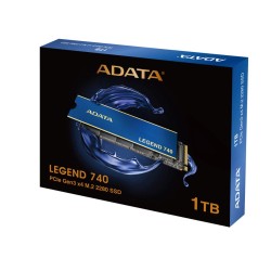 SSD ADATA, LEGEND 740, 1 TB, M.2, PCIe Gen3.0 x4, 3D TLC Nand, R/W: 2500/2000 MB/s, "ALEG-740-1TCS"