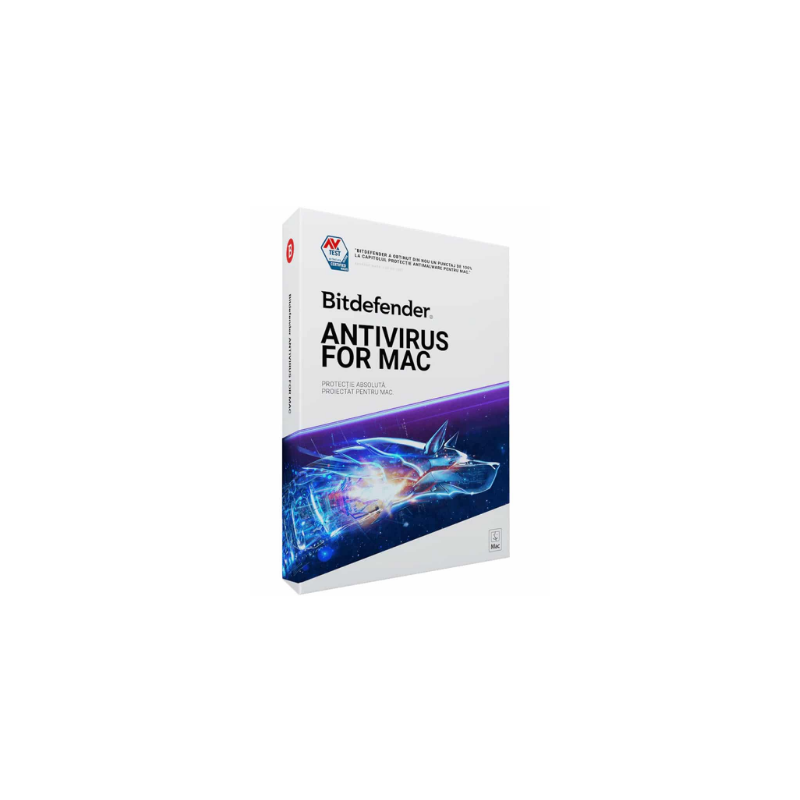 LICENTA Bitdefender Mac Antivirus, 3 utilizatori, 1 an pt. PC, retail "AV04ZZCSN1203BEN"- valabile doar pe teritoriul Romaniei