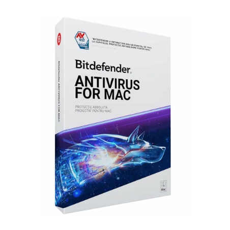 LICENTA Bitdefender Mac Antivirus, 3 utilizatori, 1 an pt. PC, retail "AV04ZZCSN1203BEN"- valabile doar pe teritoriul Romaniei
