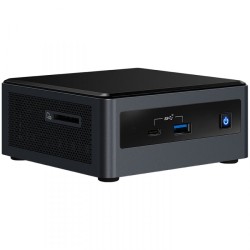 NUC INTEL, 10 Performance kit, Ultra Compact Form Factor, i7 10710U, nu RAM, nu HDD, nu SSD,  placa video integrata, "BXNUC10I7F