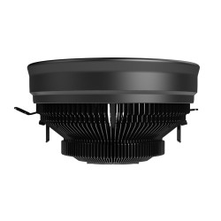 COOLER  PCCOOLER, skt. universal, racire cu aer, vent. 120 mm x 1, 1800 rpm, fixed LED RGB "E126M PRO" (timbru verde 0.8 lei)