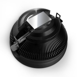 COOLER  PCCOOLER, skt. universal, racire cu aer, vent. 120 mm x 1, 1800 rpm, fixed LED RGB "E126M PRO" (timbru verde 0.8 lei)