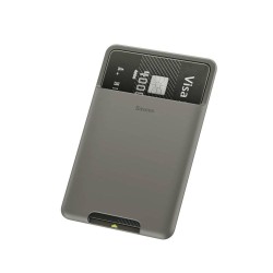 PORTCARD silicon Baseus, compatibil cu majoritatea telefoanelor de pe piata, atat timp cat telefonul este mai lat de 62 mm si ma