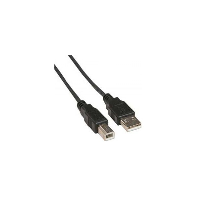 CABLU USB SPACER pt. imprimanta, USB 2.0 (T) la USB 2.0 Type-B (T), 4.5m, black, "SPC-USB-AMBM-15" (timbru verde 0.18 lei)