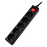 PRELUNGITOR SPACER, Schuko x 5, conectare prin Schuko (T), cablu 1.8 m, 16 A, max. 3500W, protectie supratensiune, protectie cop