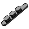 ORGANIZATOR cabluri Baseus Peas, adeziv 3M, trei orificii destinate organizarii prevazute cu magneti, negru "ACWDJ-01" - 6953156