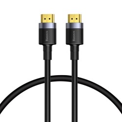 CABLU video Baseus Cafule, HDMI (T) la HDMI (T), rezolutie maxima 4K UHD (3840 x 2160) la 60 Hz, conectori auriti, 1m, negru "CA