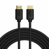 CABLU video Baseus HD Series, HDMI (T) la HDMI (T), rezolutie maxima 4K UHD (3840 x 2160) la 30 Hz, conectori auriti, 5m, negru 