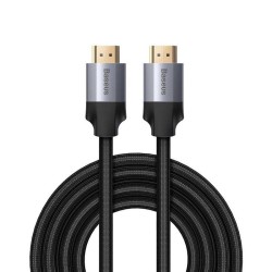 CABLU video Baseus Enjoyment, HDMI (T) la HDMI (T), rezolutie maxima 4K UHD (3840 x 2160) la 60 Hz, conectori auriti, braided, 3