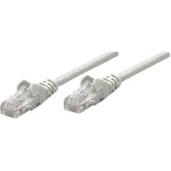 PATCH CORD UTP INTELLINET Cat5e, cupru-aluminiu, 0.5 m, alb, AWG26, "318228" (timbru verde 0.08 lei)