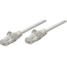PATCH CORD UTP INTELLINET Cat5e, cupru-aluminiu, 0.5 m, alb, AWG26, "318228" (timbru verde 0.08 lei)