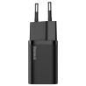 INCARCATOR retea Baseus Super Si, Quick Charge 30W, 1 x USB Type-C 5V/3A, negru "CCSUP-J01" (timbru verde 0.18 lei) - 6953156205