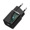 INCARCATOR retea Baseus Super Si, Quick Charge 30W, 1 x USB Type-C 5V/3A, negru "CCSUP-J01" (timbru verde 0.18 lei) - 6953156205