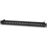 PATCH PANEL INTELLINET 24 porturi, FTP, Cat5e ecranat, 1U pentru rack 19" "513487"