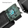 INCARCATOR retea Baseus Super Si, Quick Charge 30W, 1 x USB Type-C 5V/3A, negru "CCSUP-J01" (timbru verde 0.18 lei) - 6953156205