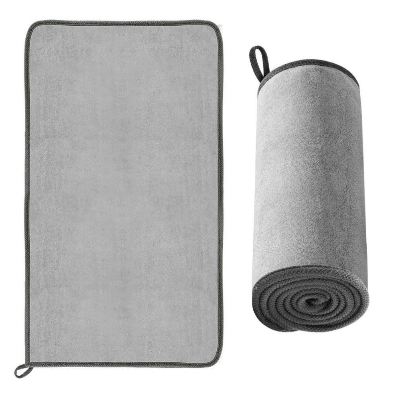LAVETA MICROFIBRA auto Baseus, pentru uscare, stergere si detailing auto 40x80 cm, gri "CRXCMJ-A0G" - 6953156220881