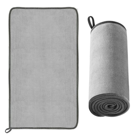 LAVETA MICROFIBRA auto Baseus, pentru uscare, stergere si detailing auto 40x80 cm, gri "CRXCMJ-A0G" - 6953156220881