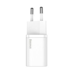 INCARCATOR retea Baseus Super Si, Quick Charge 20W, 1 x USB Type-C 5V/3A max, include cablu USB Type-C la Lightning Iphone 1m, a