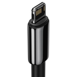 CABLU alimentare si date Baseus Tungsten Gold,Fast Charging Data Cable pt. smartphone,USB la Lightning 2.4A, braided,2m, reziste