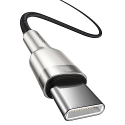 CABLU alimentare si date Baseus Cafule Metal, Fast Charging Data Cable pt. smartphone, USB Type-C la USB Type-C 100W, braided, 1