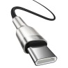 CABLU alimentare si date Baseus Cafule Metal, Fast Charging Data Cable pt. smartphone, USB Type-C la USB Type-C 100W, braided, 1