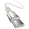 CABLU alimentare si date Baseus Cafule Metal, Fast Charging Data Cable pt. smartphone, USB Type-C la USB Type-C 100W, braided, 1