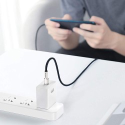 CABLU alimentare si date Baseus Cafule Metal, Fast Charging Data Cable pt. smartphone, USB Type-C la USB Type-C 100W, braided, 2